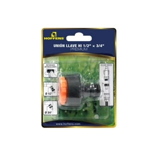 Unión Rápida Para Llave Hi Premium 1/2"" - 3/4"" - Hoffens