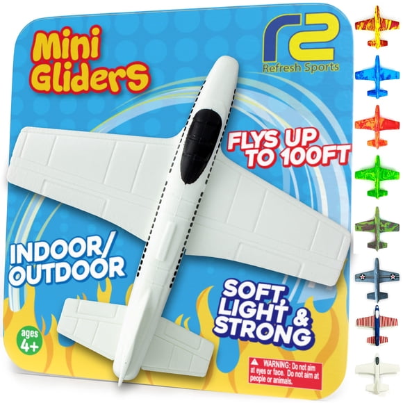 Juguete de avión Foam Glider Refresh Sports para niños de 3 años