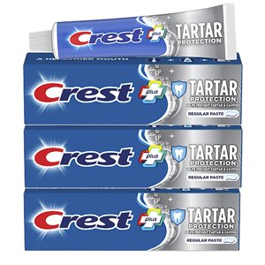 Pasta De Dientes Crest Tartar Protection & Anticaries 70 Ml (Paquete De 3)