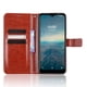 thumbnail image 4 of Funda tipo libro para Vodafone Smart V22, cartera todo‑en‑uno, funda multifuncional con tarjetero y correa de muñeca desmontable, 4 of 4