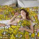 thumbnail image 5 of GUDETAMA 3-Piece Bedding Set For Kids Boys Girls Adult Cartoon Warm Cute Fashion Holiday Present Gift Bed Sheets, 5 of 5