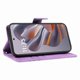 thumbnail image 4 of Funda tipo cartera con tapa para Motorola Edge 50 Neo con tarjetero, soporte y cubierta magnética Morado, 4 of 6