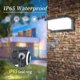 thumbnail image 3 of Aplique Mural LED Exterior 18W Negro Luz Cálida 3000K – Diseño Moderno, 3 of 7