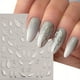 thumbnail image 2 of Bronzing Nail Stickers, Angel Wings Star Moon Necklace Nail Decals, Polished Sliver Golden Pattern Manicure Accessories, 2 of 3
