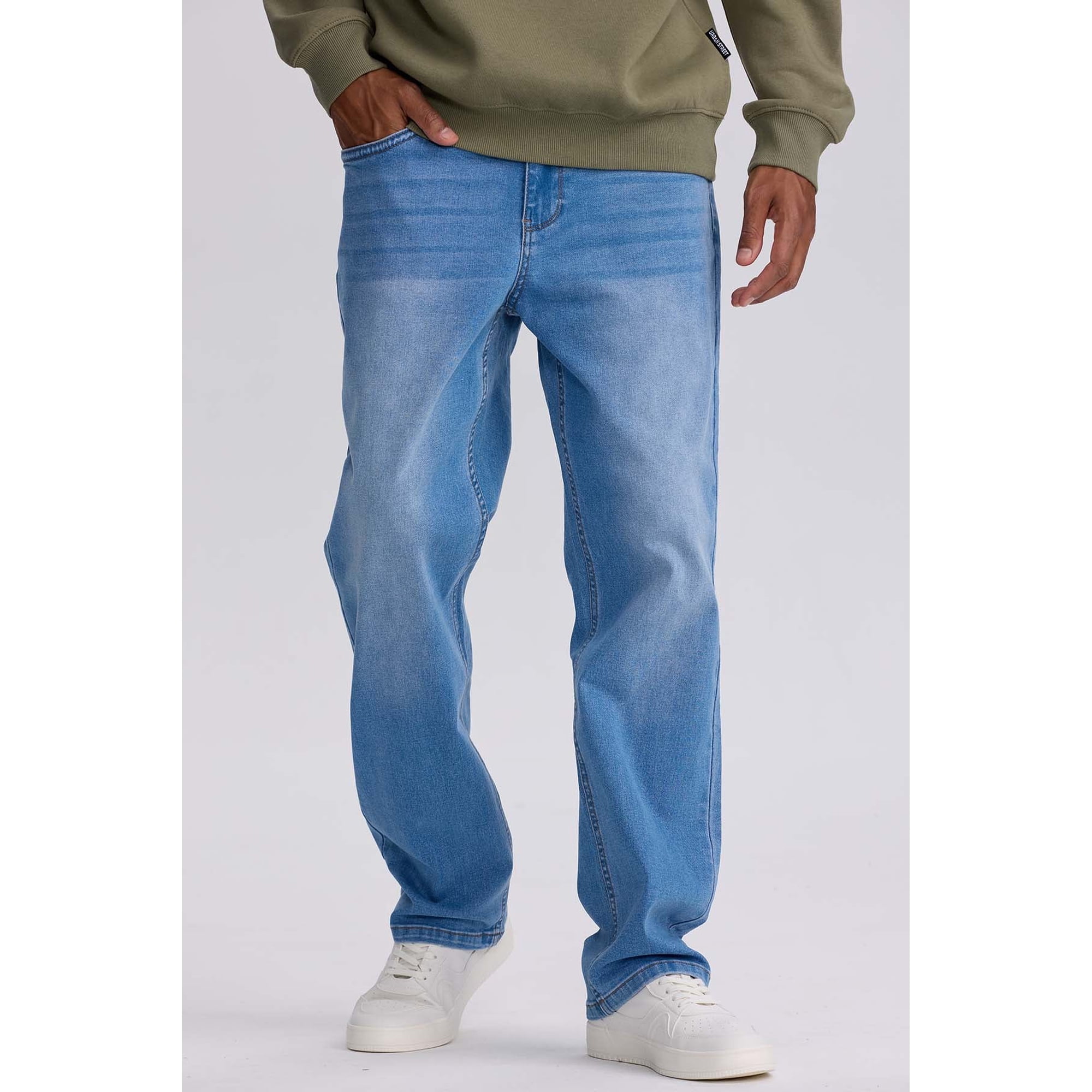 Fashionspark - Jeans Hombre Straight 605 Azul Claro