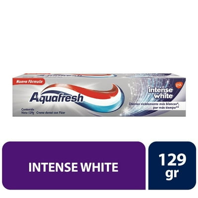 Crema Dental Intense White Cr 129 G Aquafresh
