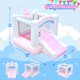 thumbnail image 2 of Brincolín inflable Bestsun para niños con tobogán y aro, 2 of 7