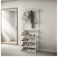 Genérico - Estante Organizador 4 Niveles Perchero/Zapatero