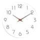 thumbnail image 3 of Reloj De Pared Decorativo Sin Tictac Simple Para El Pasillo Del Dormitorio De La Isla De La Cocina, 3 of 3