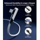 thumbnail image 4 of Cable USB Syntech 3 m USB 3.0 a USB‑C blanco, 4 of 7