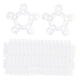 thumbnail image 4 of 100x Clips para globos Regalos a granel para decoración de arcos de globos Conectores para globos Estilo B 108 pulgadas, 4 of 5
