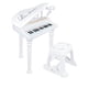 thumbnail image 1 of Piano Baoli Teclado para niños 31 teclas, Micrófono conector Mp3 Blanco, 1 of 7