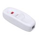 thumbnail image 3 of Interruptor De Luz Fácil De Usar Interruptor De Electrodomésticos Para Lámpara De Mesa Lámpara De Escritorio Lámpara De Cama Blanco, 3 of 3