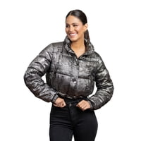 Todopiel - Parka Chg77 Poliéster Plata