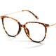 thumbnail image 1 of Gafas Gaoye Fashion con montura redonda en forma de ojo de gato que bloquean la luz azul, 1 of 7