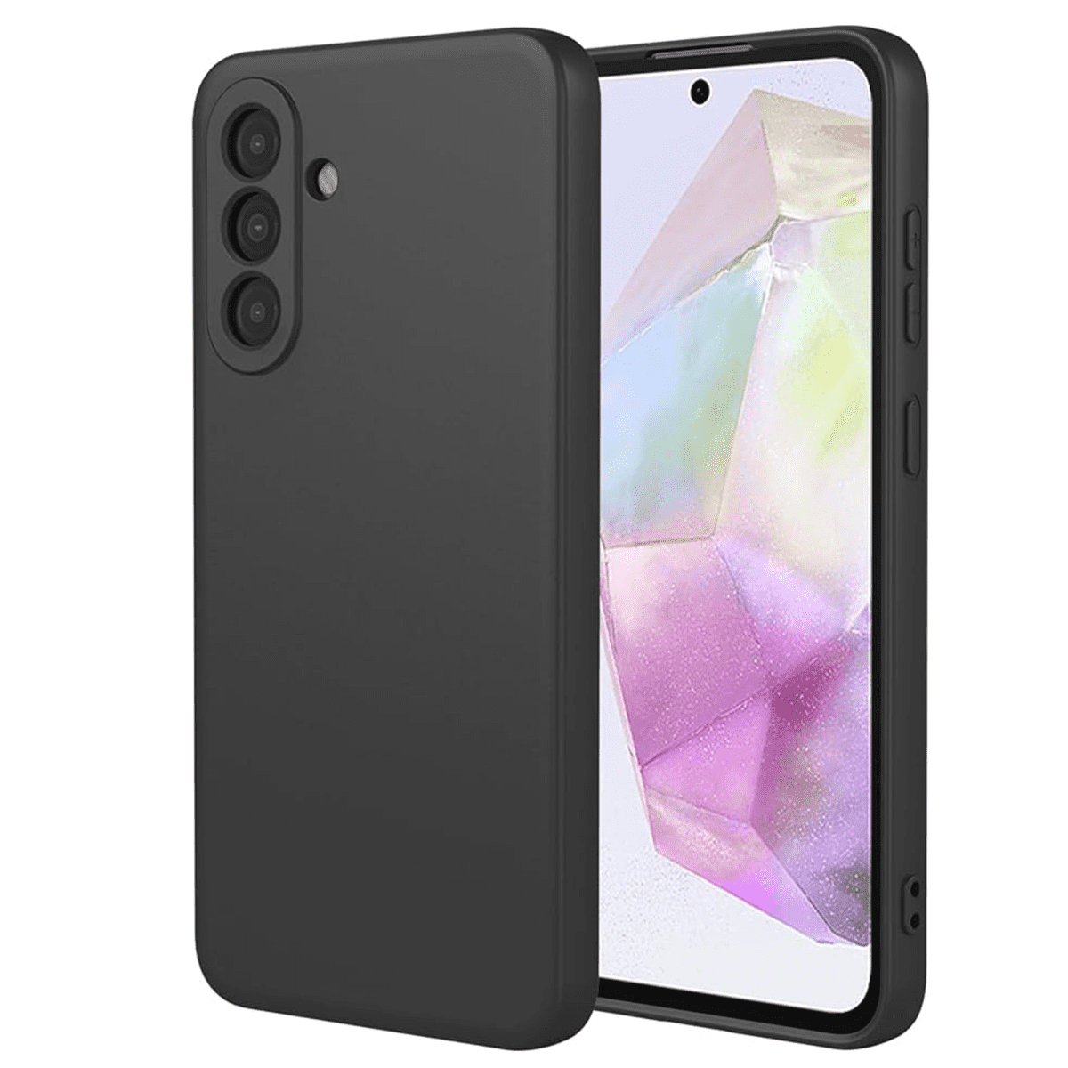 Joigo - Carcasa Para Samsung A17 Goma Negro