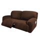 thumbnail image 1 of Funda de terciopelo para sofá reclinable extra ancho ULTICOR de 2 plazas, 1 of 7