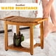 thumbnail image 3 of Banco de ducha BLUEWEST con estante de almacenamiento, 3 of 7