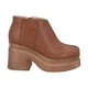 thumbnail image 1 of Botin Mujer Camel Plataforma Zeta Police, 1 of 6
