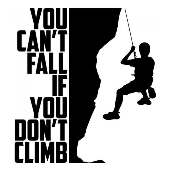Decomural You Can't Fall Inspirational WS-34308