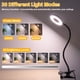 thumbnail image 5 of Lámpara de escritorio Foneso Clip on Light, 48 LED USB, 3 modos de color, negro, 5 of 9