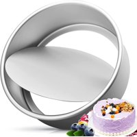 Genérico - Moldes De Aluminio Para Tortas Molde Desmontable Molde 28Cm