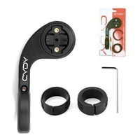 Genérica - Soporte Extendido Garmin Ciclocomputador Gps Ruta Mtb Negro