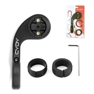Genérica - Soporte Extendido Garmin Ciclocomputador Gps Ruta Mtb Negro