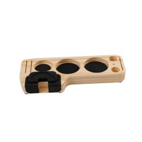 Magideal - Estación De Soporte De Manipulación De Café Expreso De Madera Universal Antideslizante Duradero Soporte De Manipulación De Café Máquina De Café Prácti , Madera De Madera De Pino 53Mm