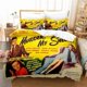 thumbnail image 1 of Movie Murder My Sweet Bedding Set,Duvet Cover Comforter Bed Set Quilt Cover Pillowcase,King Queen Twin Size Boys Girls AdultseBed Sheets, 1 of 5