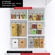 thumbnail image 4 of Recipientes de cereales Storage DWËLLZA KITCHEN, paquete de 4 litros, 4 of 8