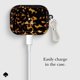 thumbnail image 4 of Funda para AirPods Pro 3 kate spade new york, transparente con estampado carey, 4 of 6