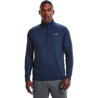 Remera Under Armour Tech 2.0 Con Cierre 1/2 Para Hombre Talle Xl Azul