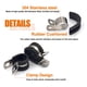 thumbnail image 3 of Kit surtido de abrazaderas para cables ISPINNER 304 de acero inoxidable, 3 of 7