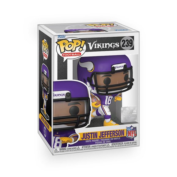Figura coleccionable Epic Collectibles Justin Jefferson 10 cm