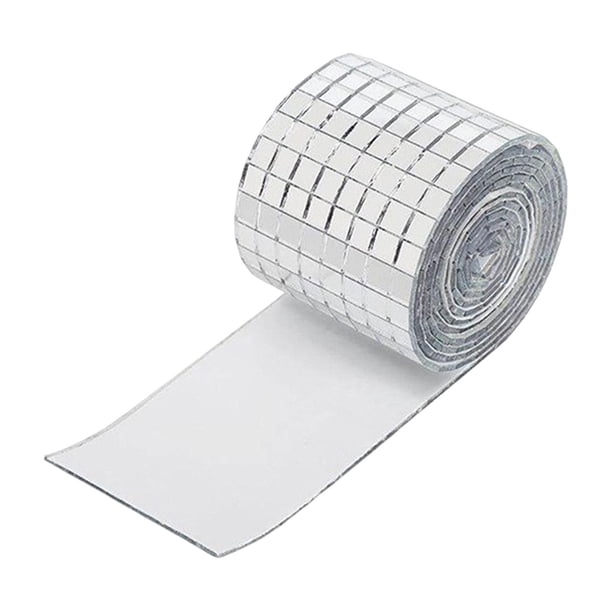 Azulejos de Mosaico de Espejo Pegatinas de Mosaico para Manualidades Mini Azulejos Cuadrados a Granel Mini Azulejos de Acrílico para Jarrón Fabricació 10 mm x 10 mm
