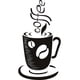 thumbnail image 1 of Decomural Coffee Cup Food Drink WS-19144, 1 of 2
