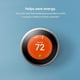 thumbnail image 3 of Termostato Inteligente Google Nest 3ra Gen WiFi Acero Inoxidable, 3 of 3