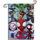 thumbnail image 1 of Spidey y sus Sorprendentes Amigos-bandera de jardín temática. Regalo perfecto para fans, amigos y familiares, ideal para actividades al aire libre y decoración de fiestas.28CM*45CM, 1 of 5