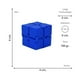 thumbnail image 3 of Juguete Fidget Cube Infinito Anti Estrés Azul, 3 of 3