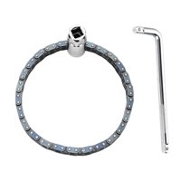 Magideal - Llave De Cadena, Amplificador De Tubo De Alto Rendimiento Y Sólido -Tools Pasos Portátiles Herramienta De Reparación Práctica Cubierta De Cadena Doble 52 Sección De La Barra De Curvatura