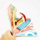 thumbnail image 3 of Tarjeta de felicitación POP CARD EXPRESS 200 mm x 150 mm Tema Playa, 3 of 8