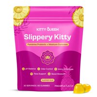 Gomitas Probióticas Femeninas Kittyqueen Slippery Kitty, 60 Unidades