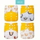 thumbnail image 1 of Happyflute 4pcs/set Washable Eco-friendly Baby Cloth Diaper,Ecological Adjustable Nappy Reusable Diaper Fit 0-2 Year 3-15kg/6.6lb-33.1lb, 1 of 3
