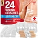 thumbnail image 1 of Tiras MyHelp para cerrar heridas de emergencia, vendajes con forma de mariposa, paquete de 24, 1 of 8