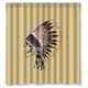 thumbnail image 1 of Cortina de ducha de la banda de rock Grateful Dead, juego de cortina de baño con ganchos, tamaño 66 x 72 pulgadas, 1 of 3