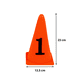 thumbnail image 2 of Set Conos Numéricos De Entrenamiento Del 1 Al 10 Numerados, 2 of 2