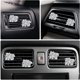 thumbnail image 3 of Clips para ventilación de coche Xinjincang - Juego de 4 elefantes con pedrería, 3 of 7