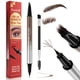 thumbnail image 1 of Lápiz de cejas Essorall 2 en 1 impermeable Marrón Oscuro, 1 of 9