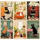 thumbnail image 1 of Camocin Kit de Pintura por Números 6 piezas – Lienzo de Gato 20 × 30 cm, 1 of 7